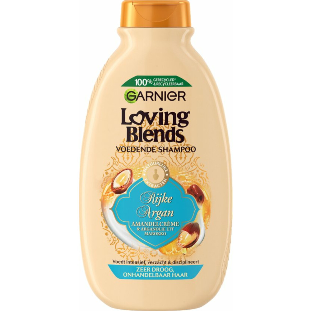 3x Garnier Loving Blends Rijke Argan Shampoo 300 ml