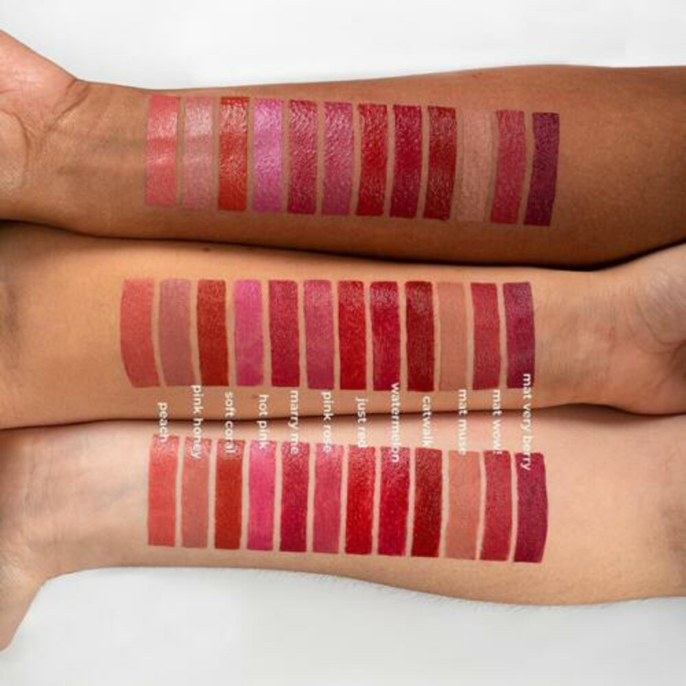 Benecos Natuurlijke Matte Lippenstift Wow 4,5 gr, foto 2