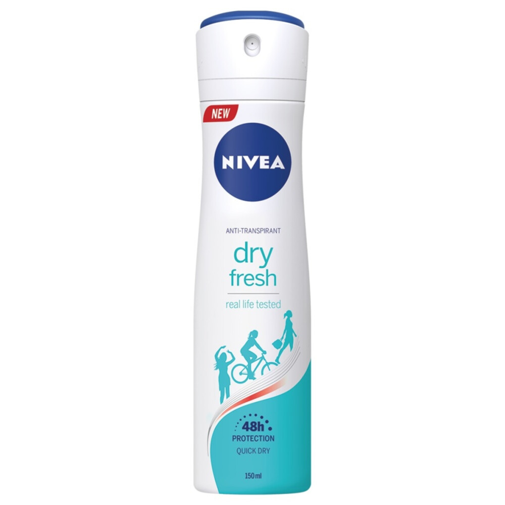 Nivea Deodorant Dry Fresh Spray Female (150ml)
