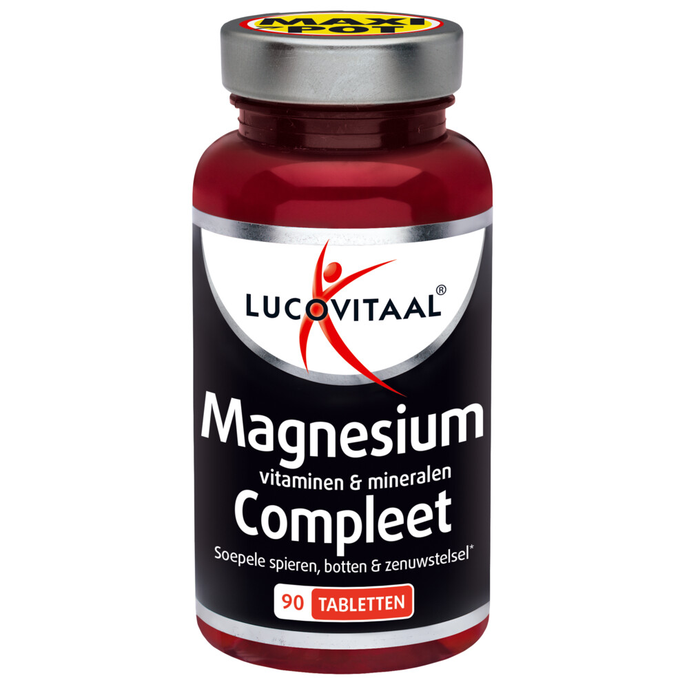 Luvovitaal Luvovitaal Magnesium Vitamine Mineralen Complex (90tb)