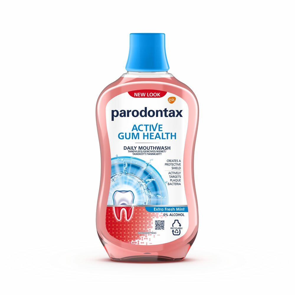 Parodontax Active Gum Health Mondwater Extra Fresh 500 ml