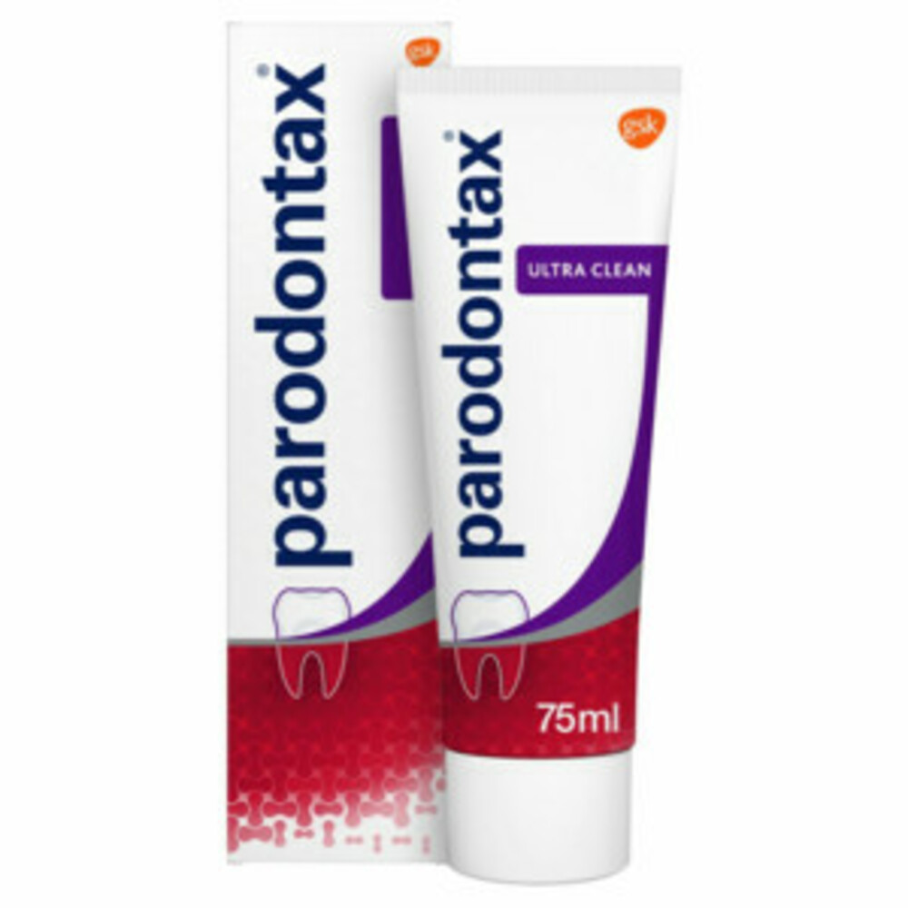 2+1 gratis: Parodontax Tandpasta Ultra Clean tegen Bloeden Tandvlees 75 ml