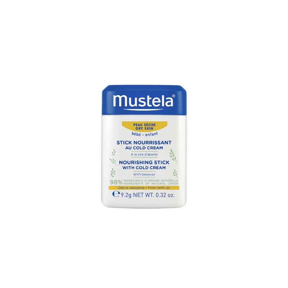 Mustela Voedende Stick met Créme Droge Huid 9 gr