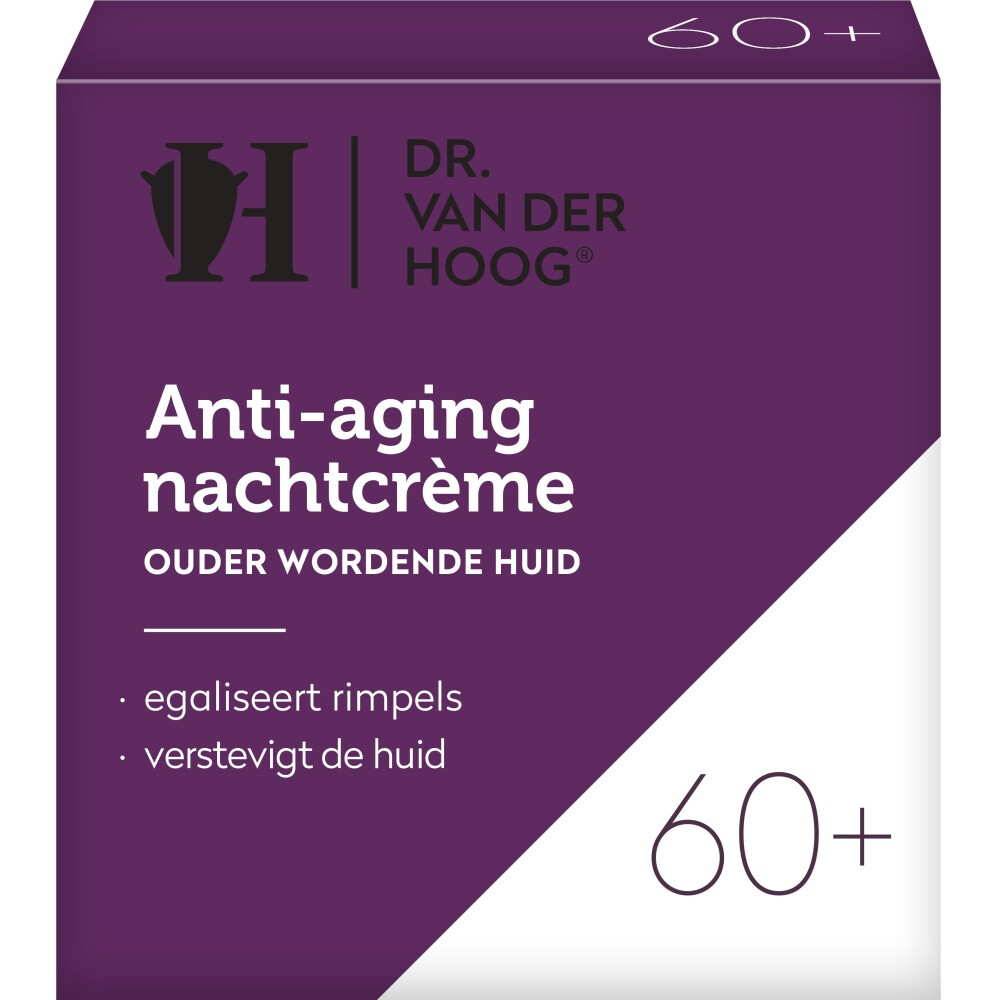 Dr Vd Hoog Anti Aging Nachtcreme 60+ (50ml)