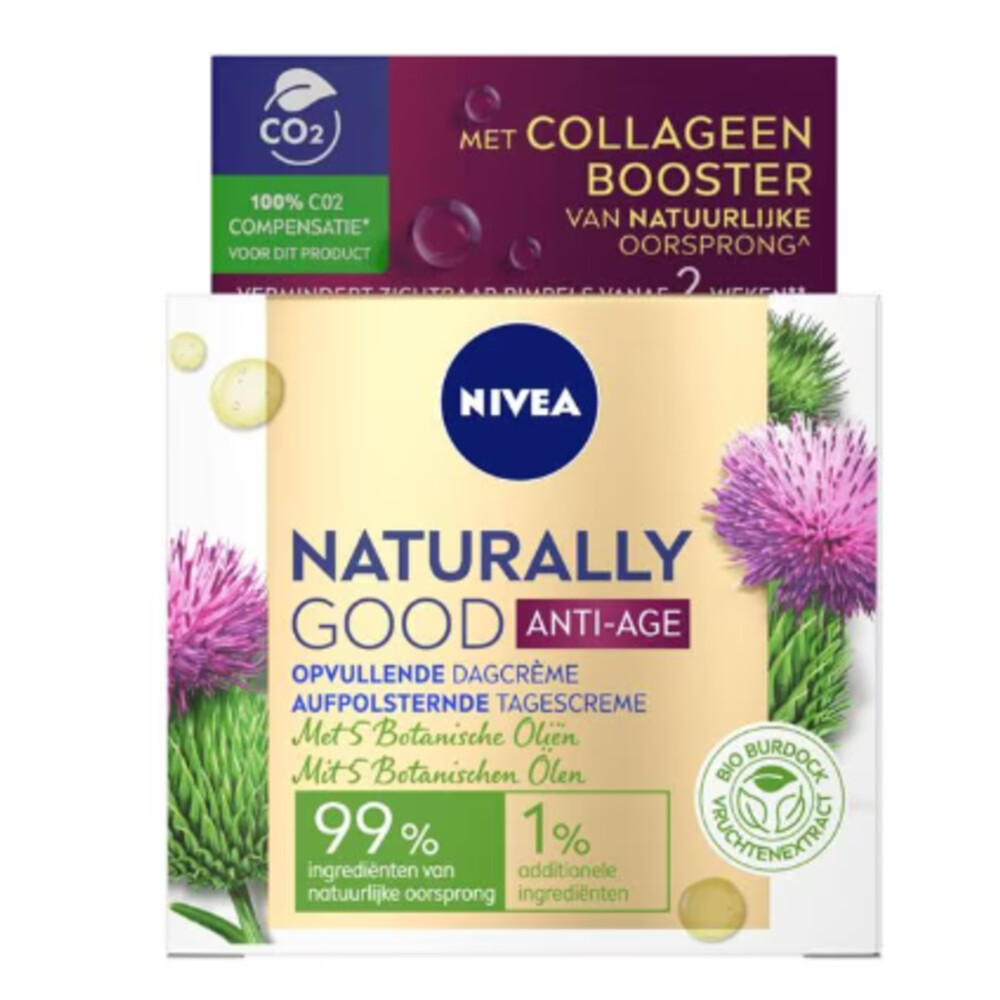 Nivea Naturally Good Dagcreme Anti Age (50ml)