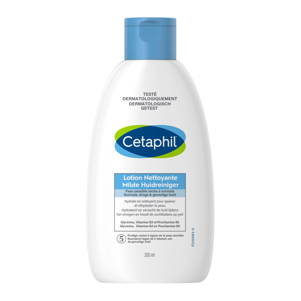 4x Cetaphil Milde Huidreiniger 200 ml