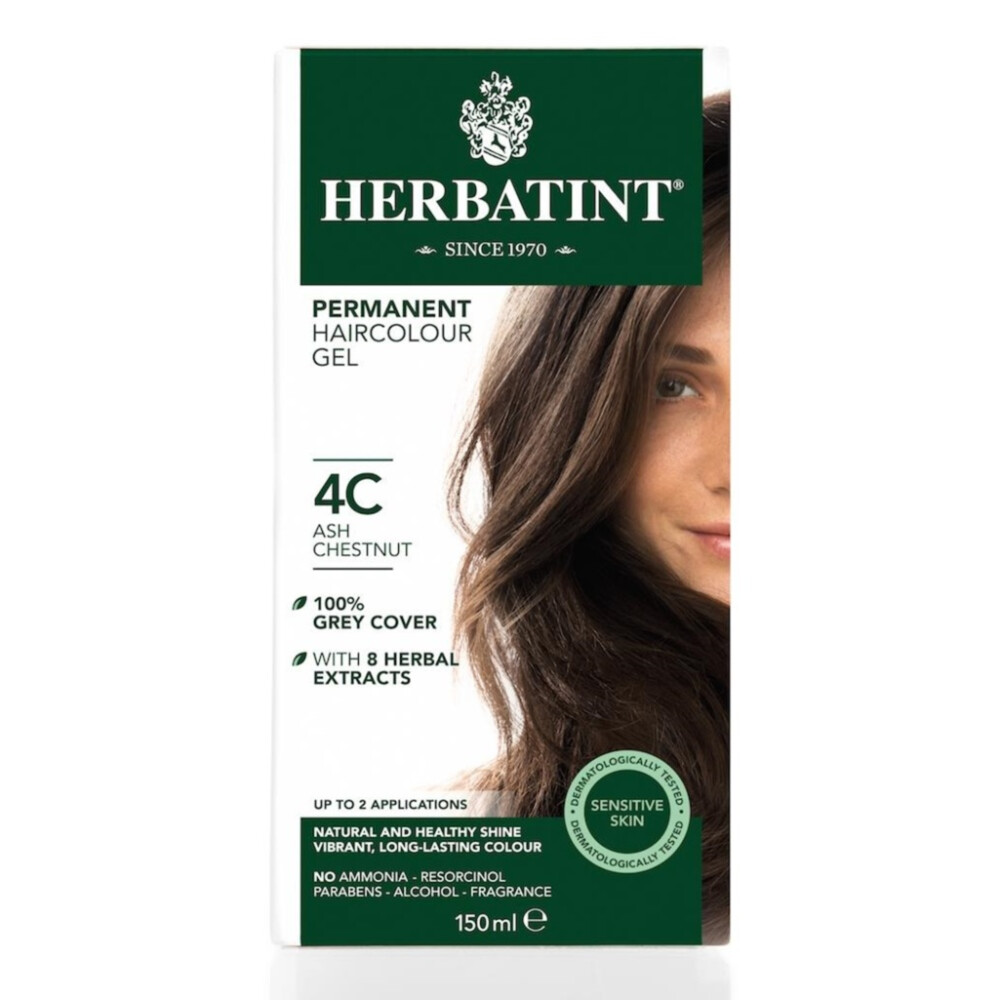 Herbatint Haarverf H04C As Kastanje 150 ml