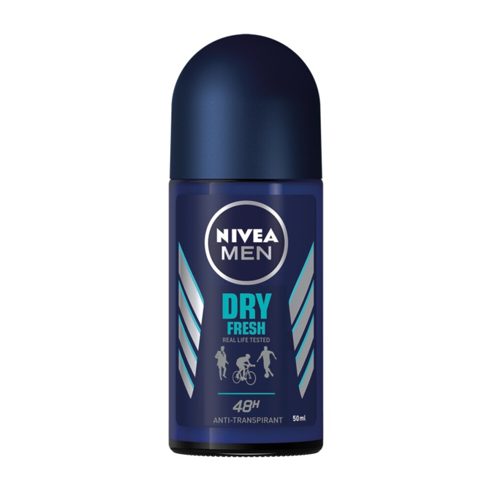 3x Nivea Deoroller Dry Fresh