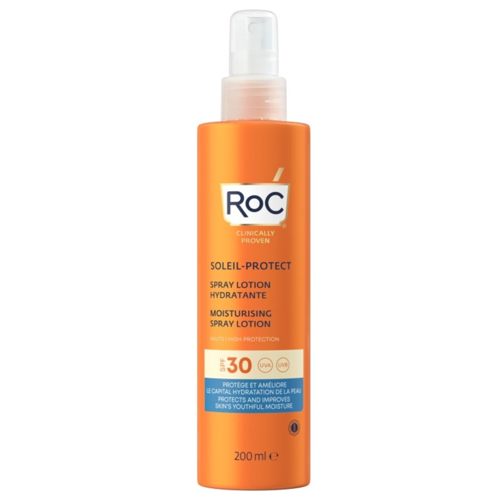 2x RoC Soleil-Protect Moisturising Spray SPF 30 200 ml