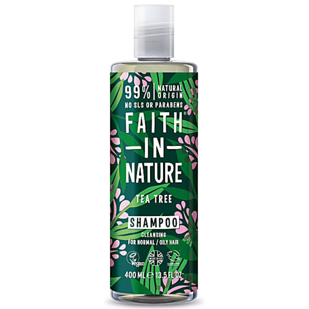 Faith in Nature Tea Tree Shampoo normaal tot vet haar