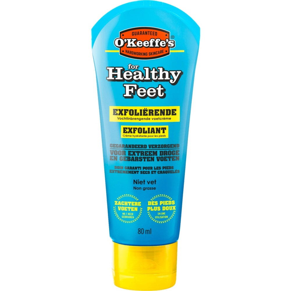 3x O'Keeffe's Healthy Feet Exfoliating 80 ml