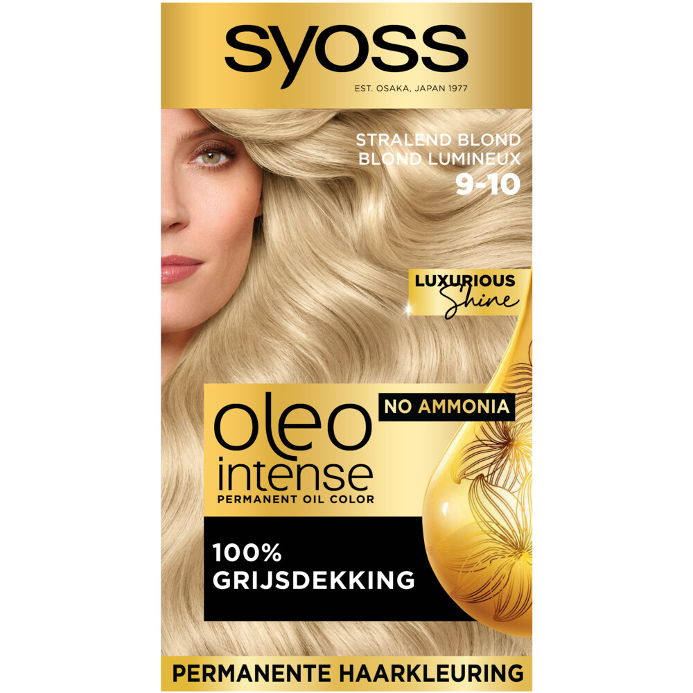 Syoss Color Cleo Intense 9-10 Bright Blond (1set)