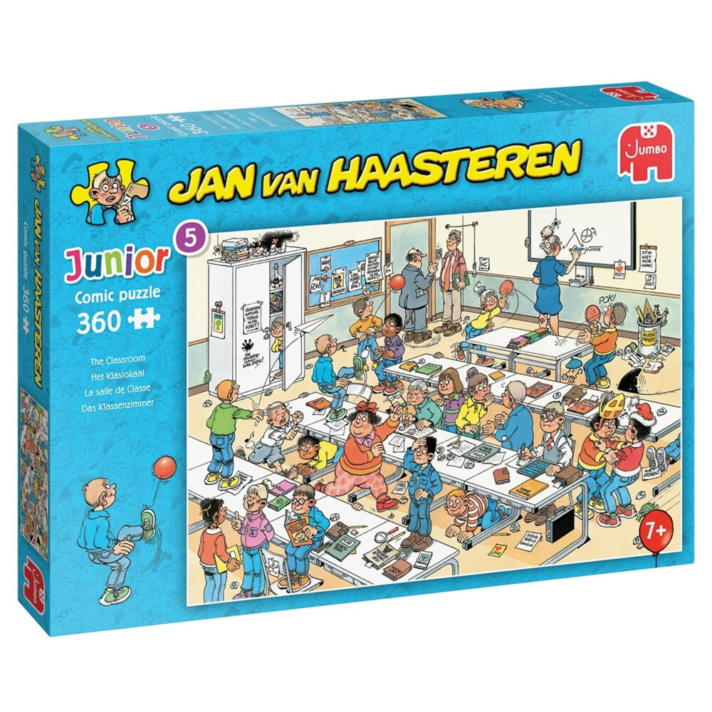 Jan Van Junior Het Klaslokaal Stukjes | Plein.nl