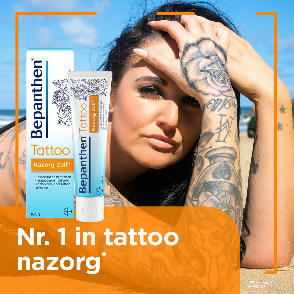 Bepanthen Tattoo Nazorg Zalf Gr Plein Nl