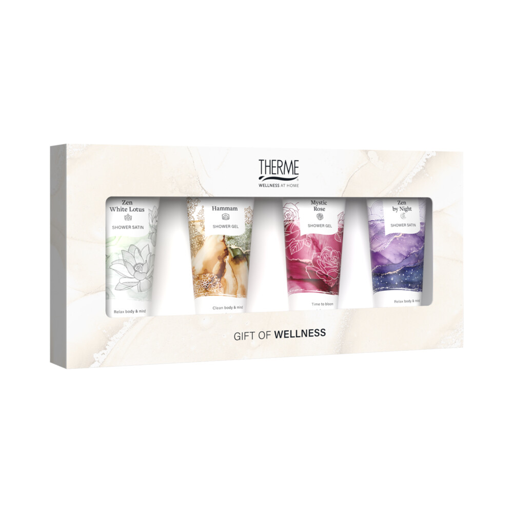 Therme Shower Favorites Giftset Zen White Lotus / Hammam / Mystic Rose