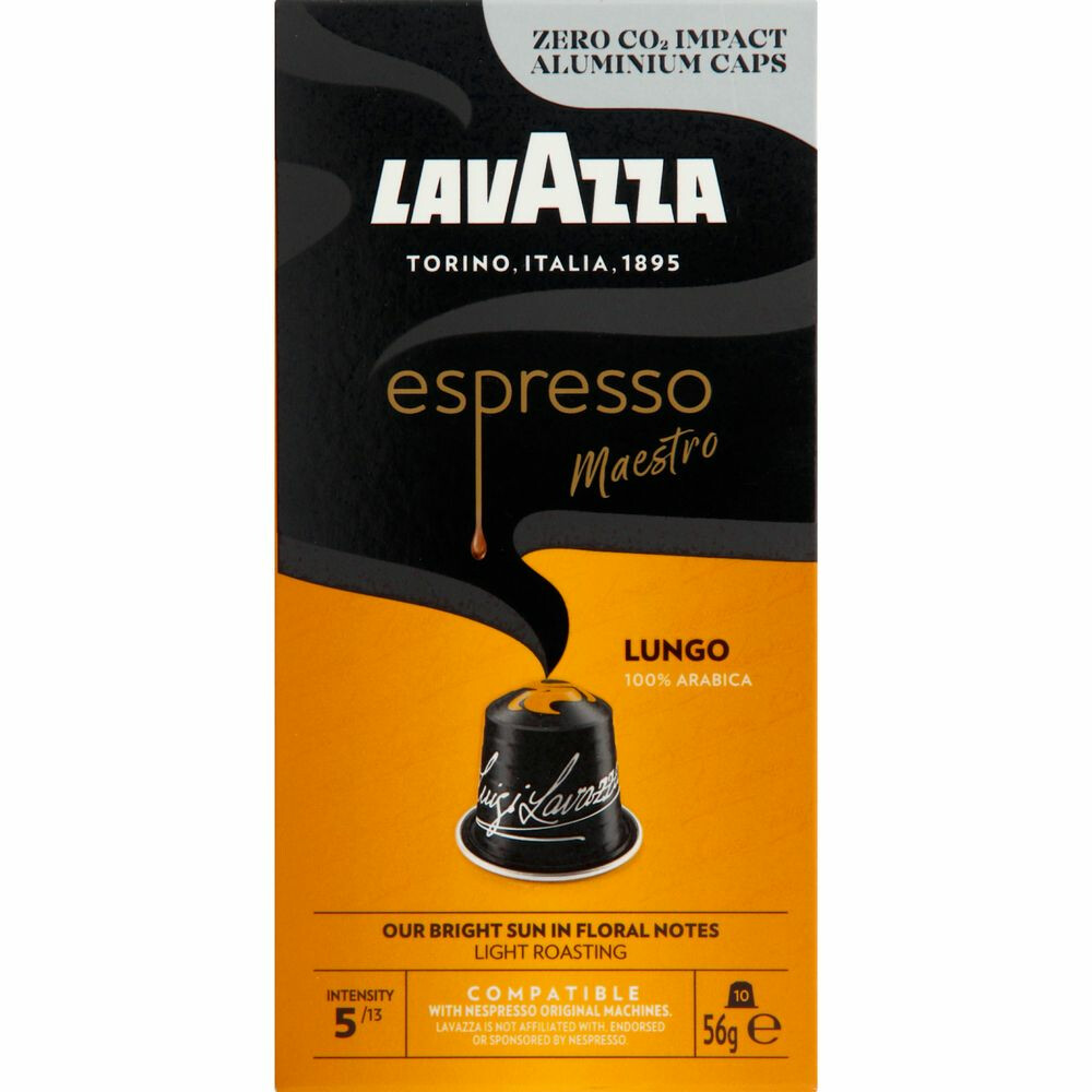 6x Lavazza Espresso Lungo koffiecups 10st