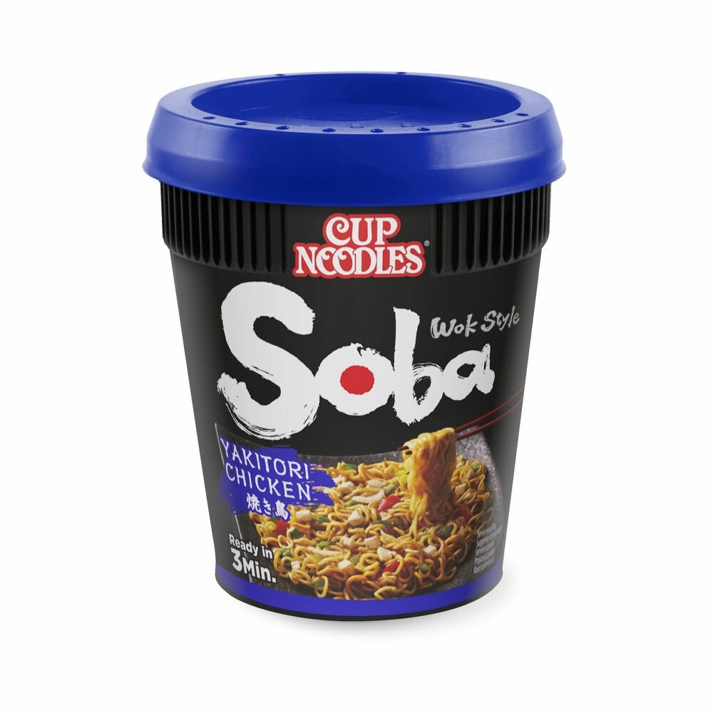 Nissin Soba Cup Yakitori Chicken 89 gr