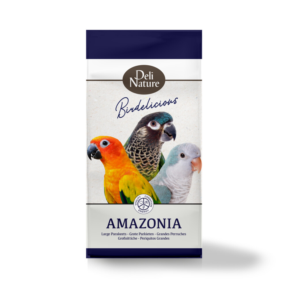 4x Deli Nature Birdelicious Grote Parkieten Amazonia 2,5 kg