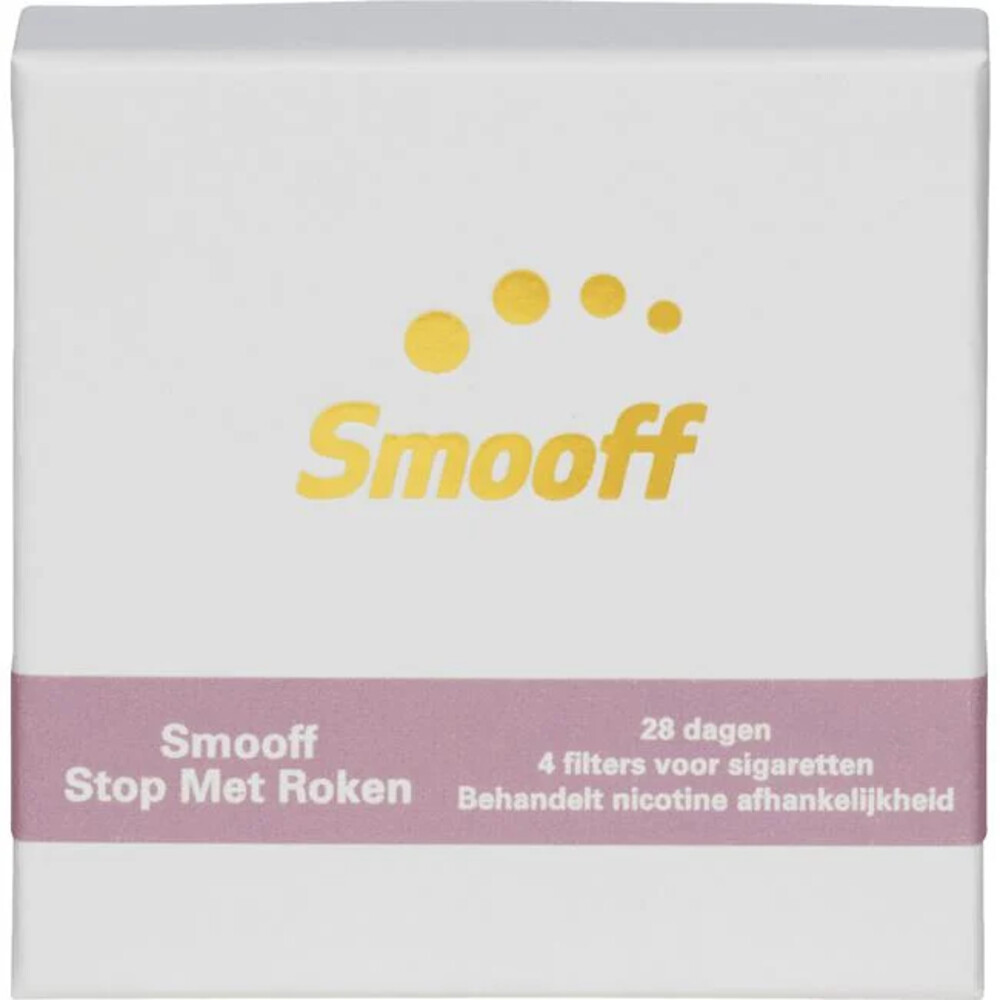 Smooff Stop met roken 4 filters