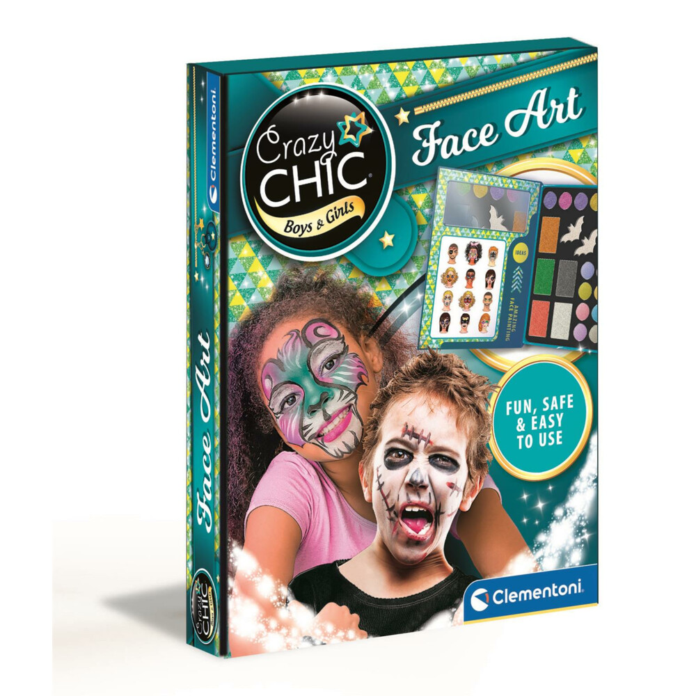 Clementoni Crazy Chic Halloween Make-up Boek