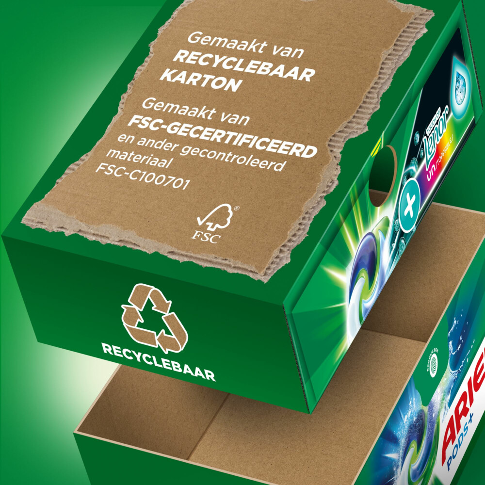 Ariel Allin1 Wasmiddel Pods Lenor Unstoppables Color 34 stuks Plein.nl