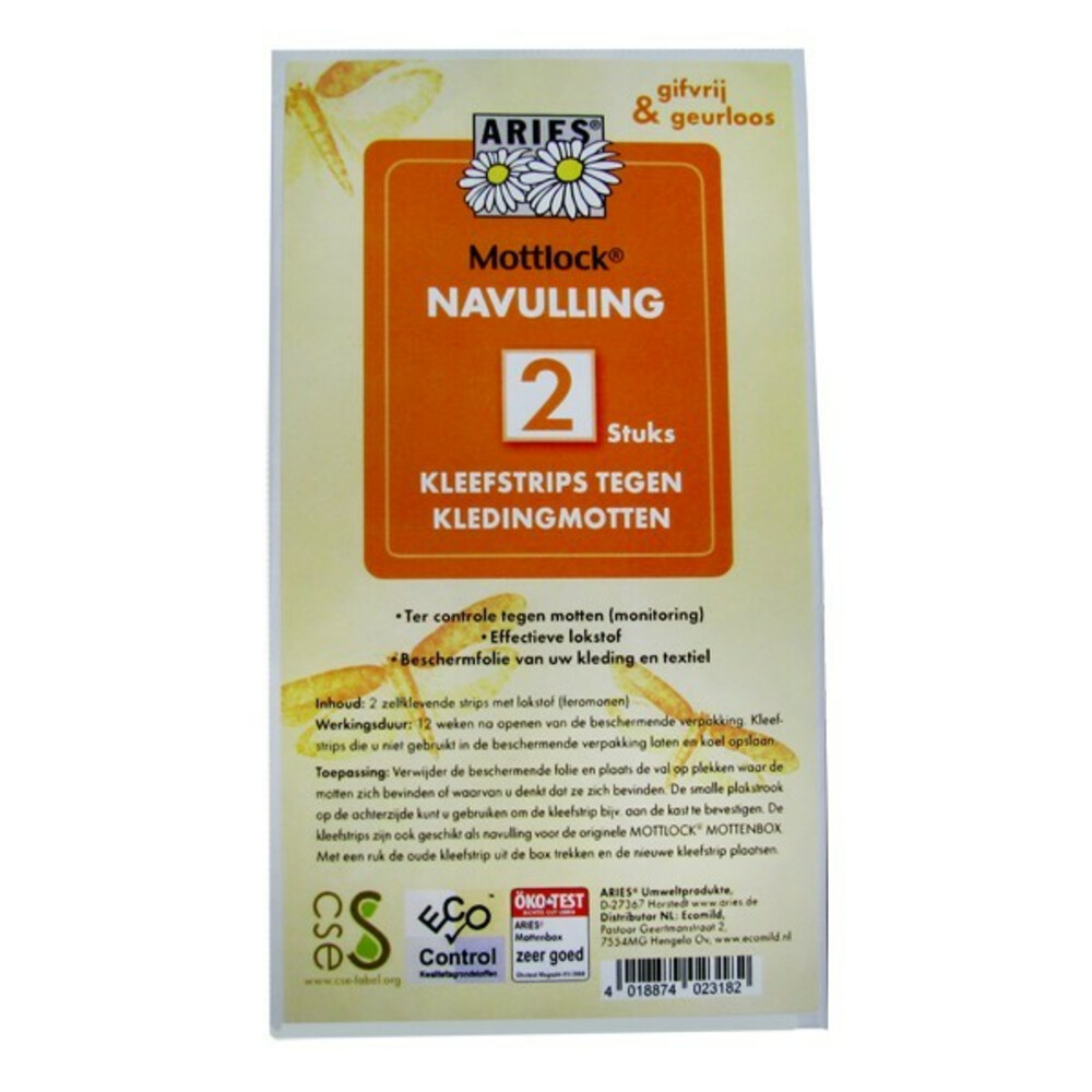 Aries Mottenbox Navulling