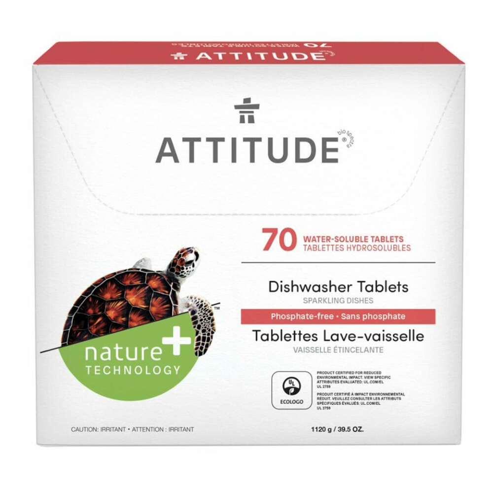 Attitude Vaatwastabletten Nature 70 stuks