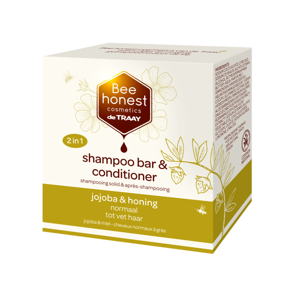 Traay Bee Honest Shampoo bar jojoba & honing 80g