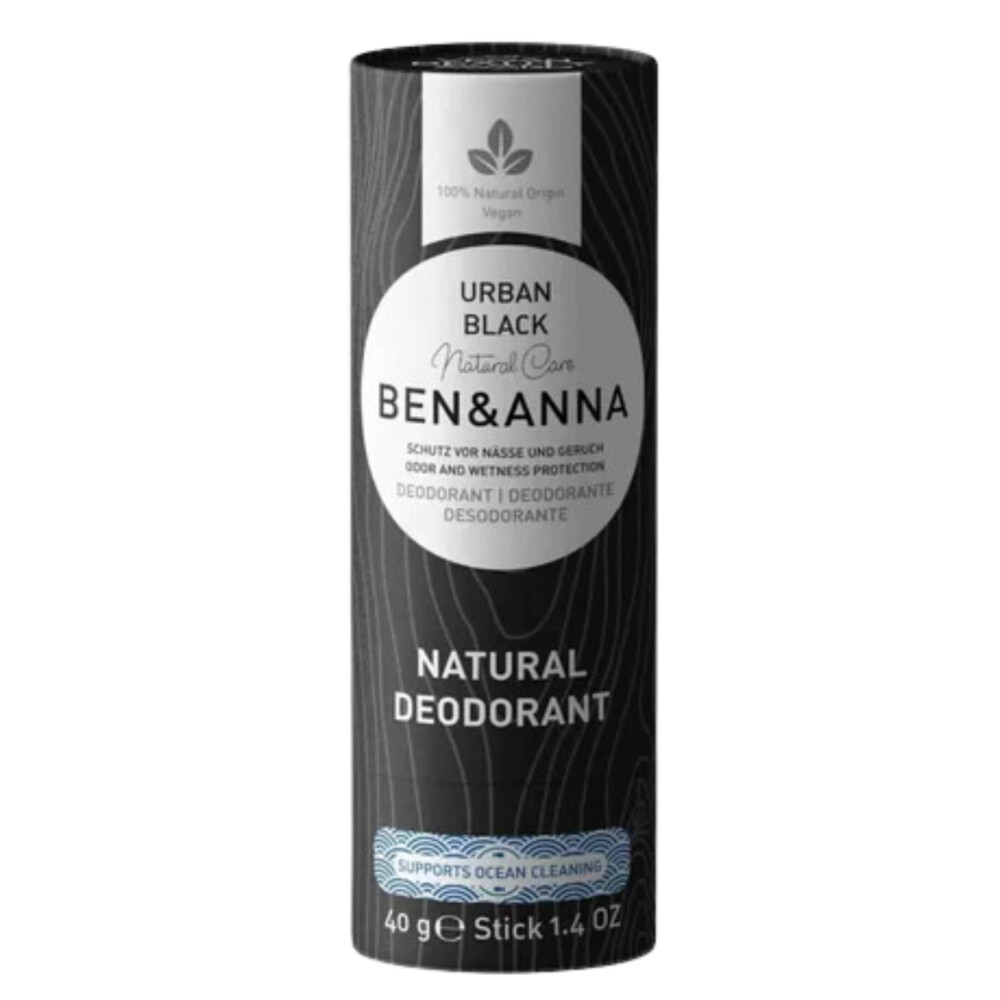 Ben&Anna Deodorant Urban Black Papertube (40g)