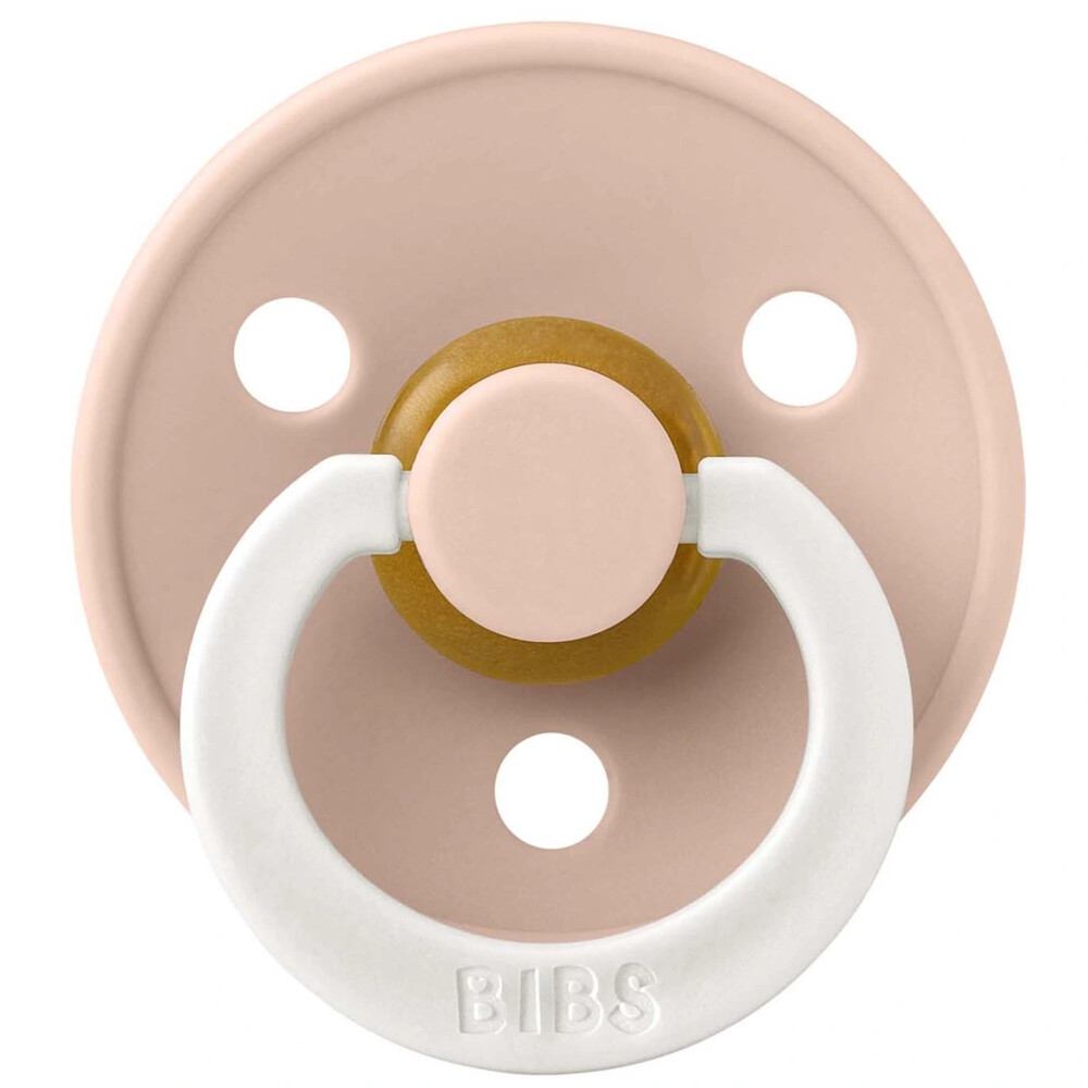 Bibs Fopspeen Maat 2 6-18 mnd Glow Vanilla Blush 2 stuks, foto 4