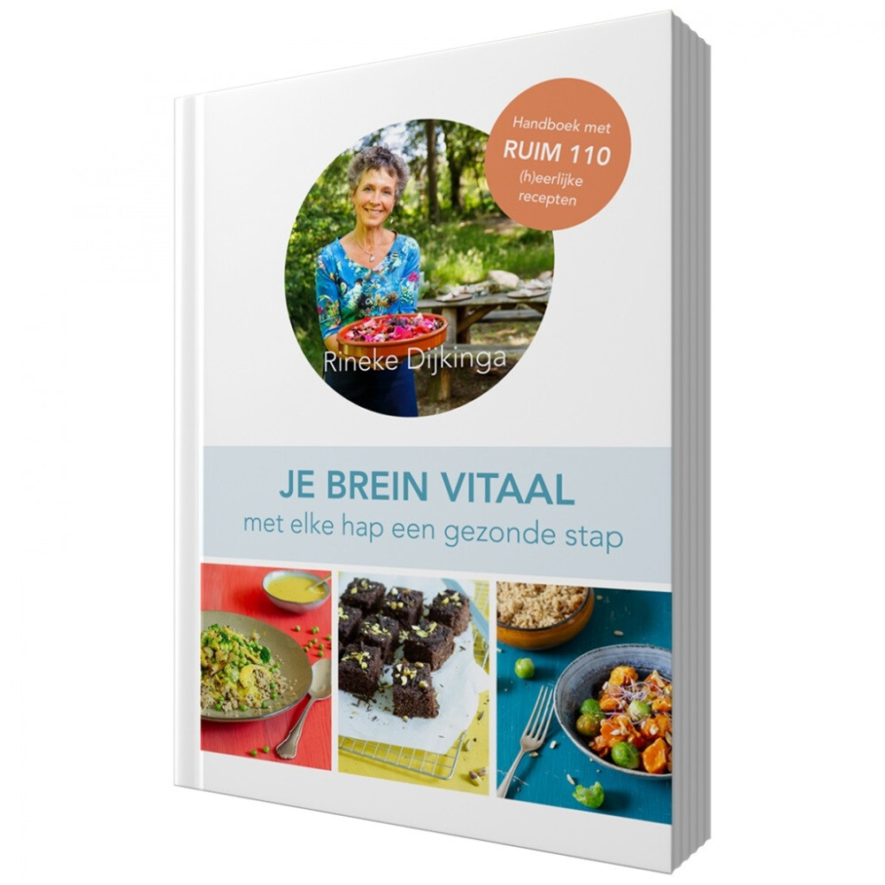 Je Brein Vitaal. Met elke hap een gezonde stap, Rineke Dijkinga, Hardcover