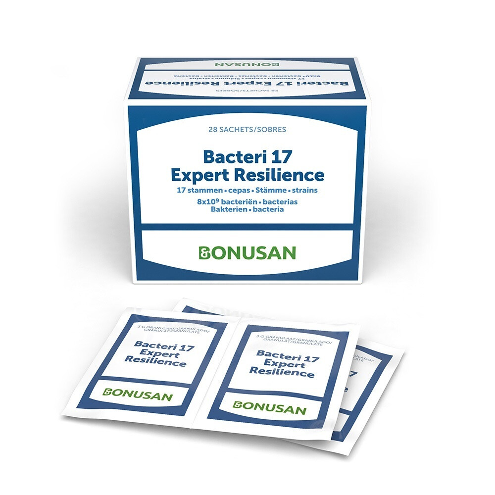 Bonusan Bacteri 17 Expert Resilence Sachets 28 stuks