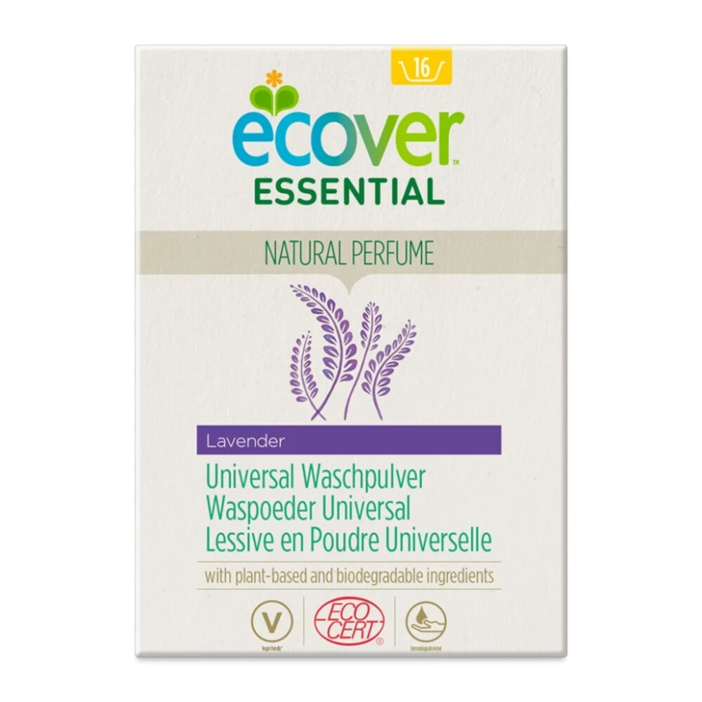 Ecover Essential Universal Waspoeder Lavendel 1200 g