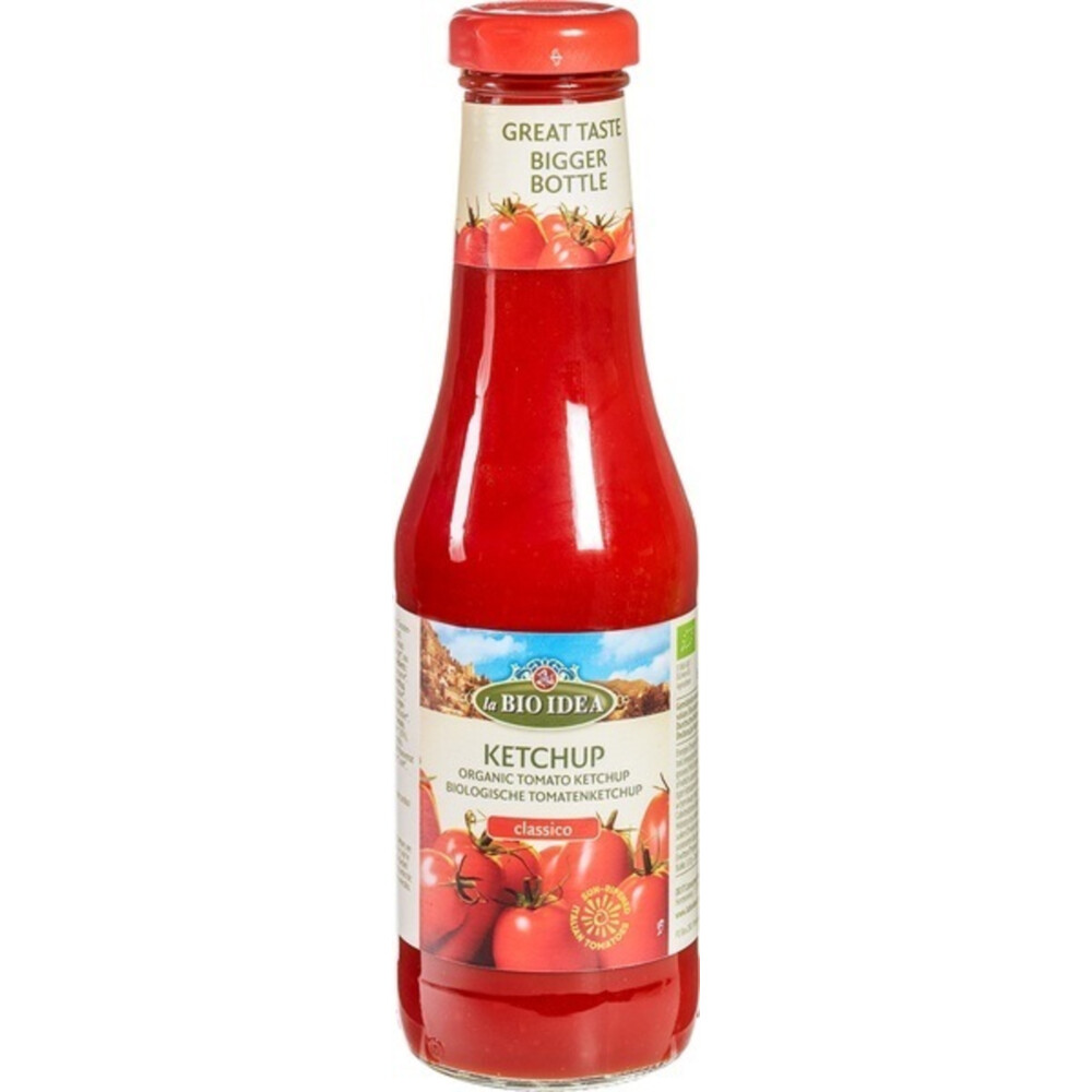 6x La Bioidea Tomatenketchup Biologisch 480 gr