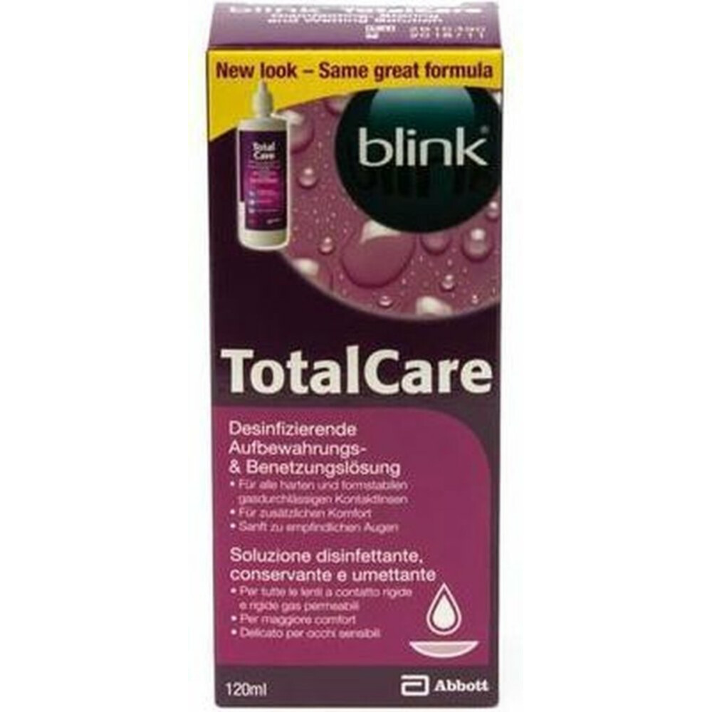 Blink Total Care Solution & Lenscassette (120ml)