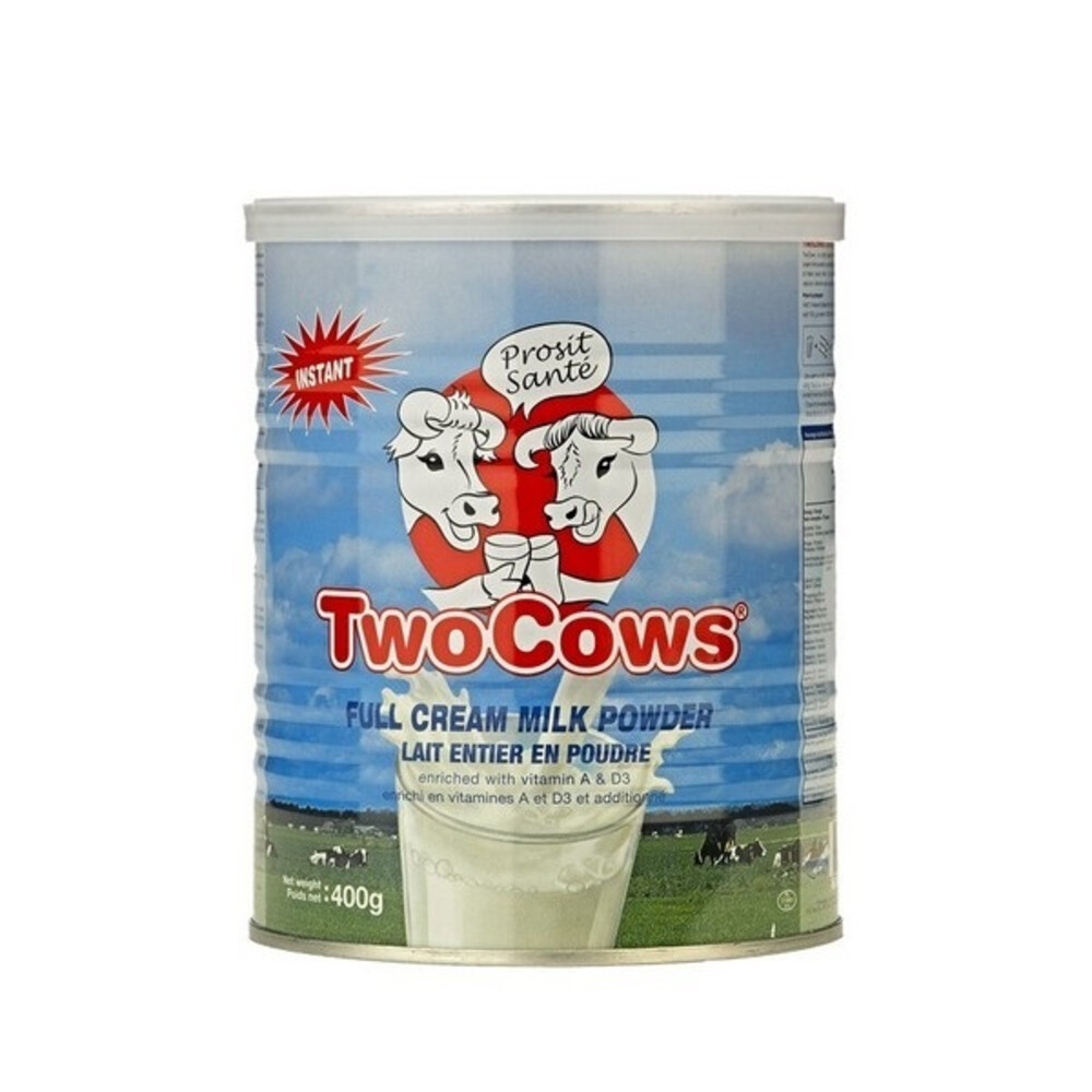 TWO COWS melkpoeder inst blik 400g