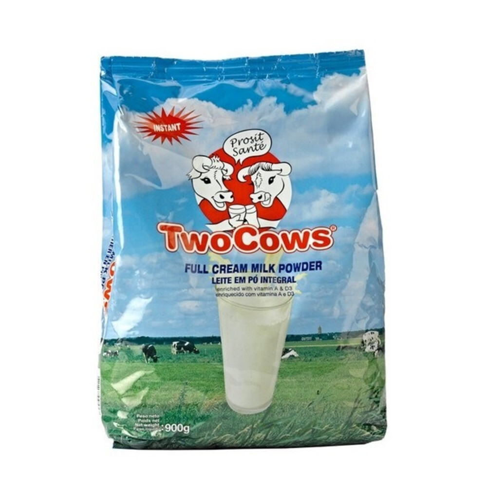 Two Cows melkpoeder (1 zak van 900 gram)