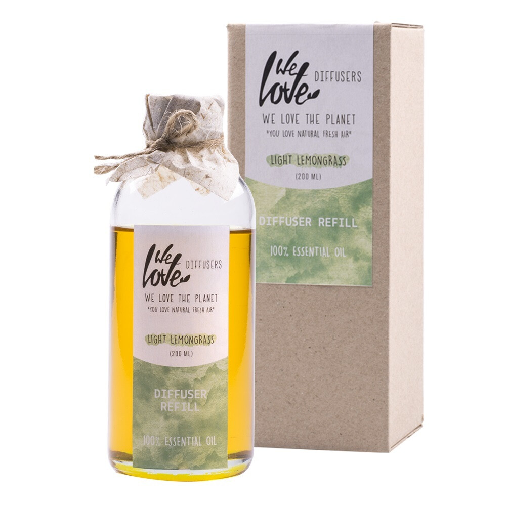 We Love The Planet Diffuser Refill Light Lemongrass 200 ml