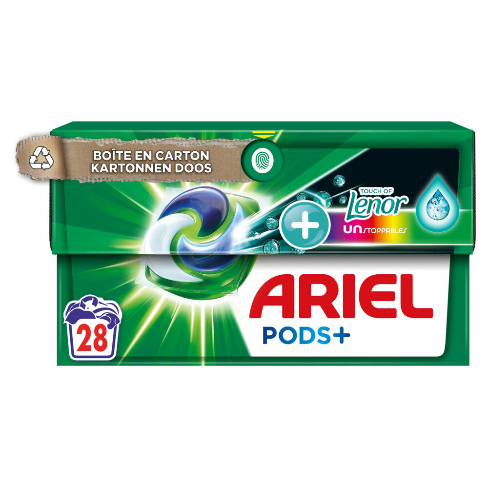 Ariel 3in1 Wasmiddel Pods + Touch of Lenor - 84 stuks (6x14) Wascapsules 