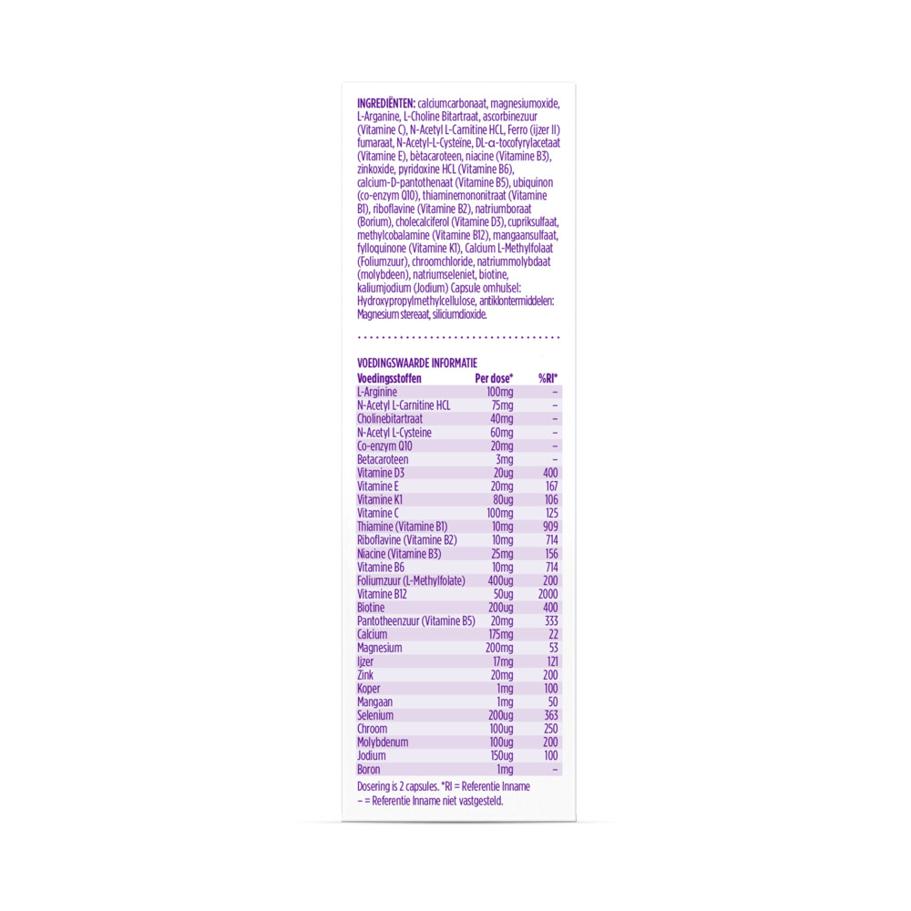 Proceive Zwangerschap Trimester 1 60 capsules Plein.nl