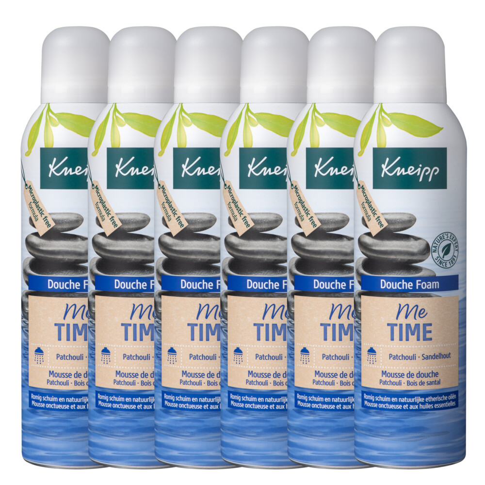 6x Kneipp Douche Foam Me Time 200 ml