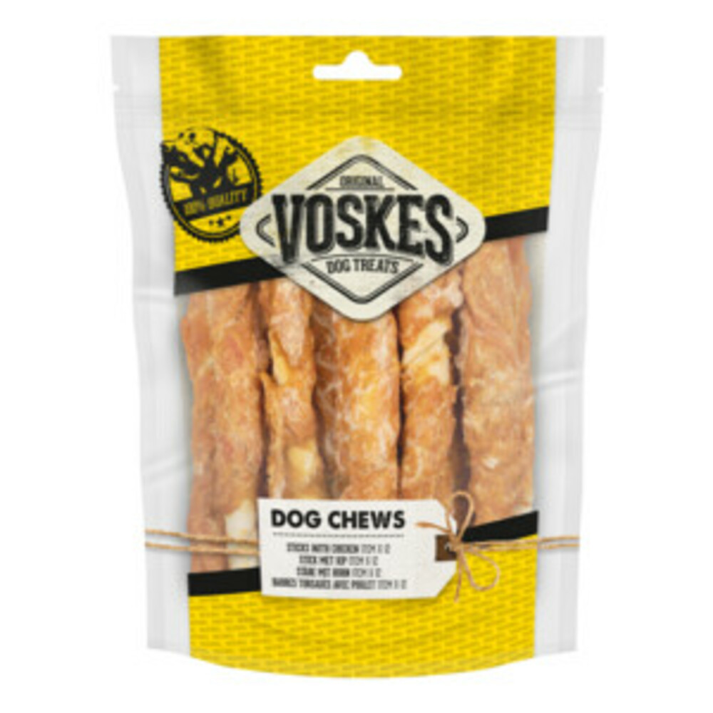 15x Voskes Sticks Kip 17 cm 12 stuks