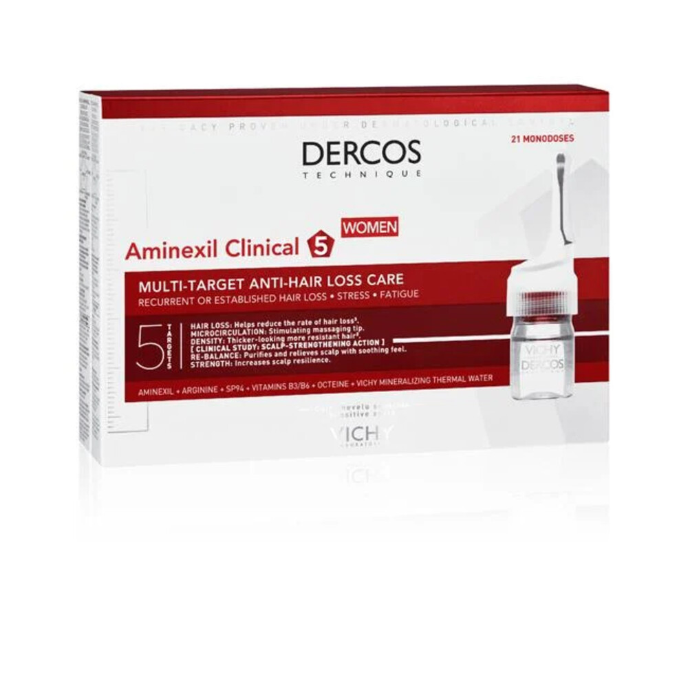 Vichy Dercos Aminexil clinical 5 vrouw