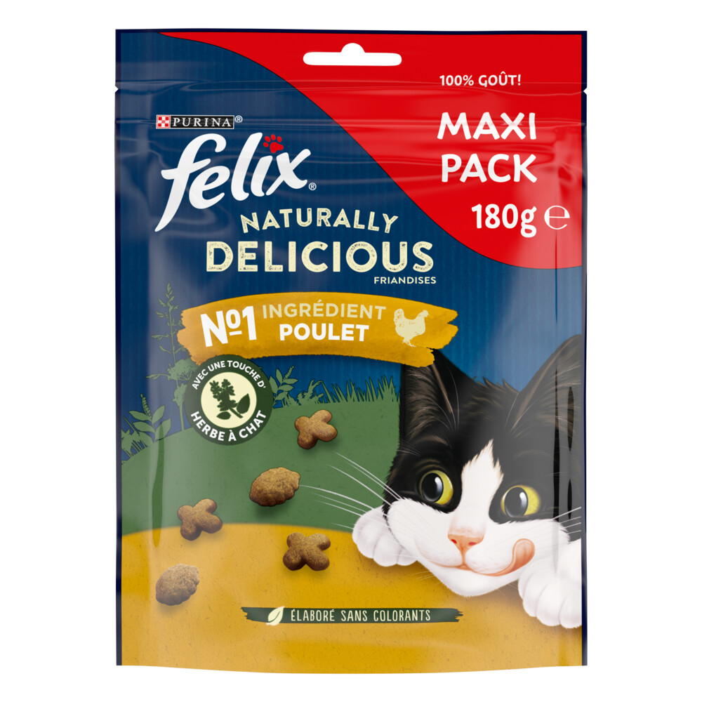 Felix Naturally Delicious Maxipack Kip 180 gr