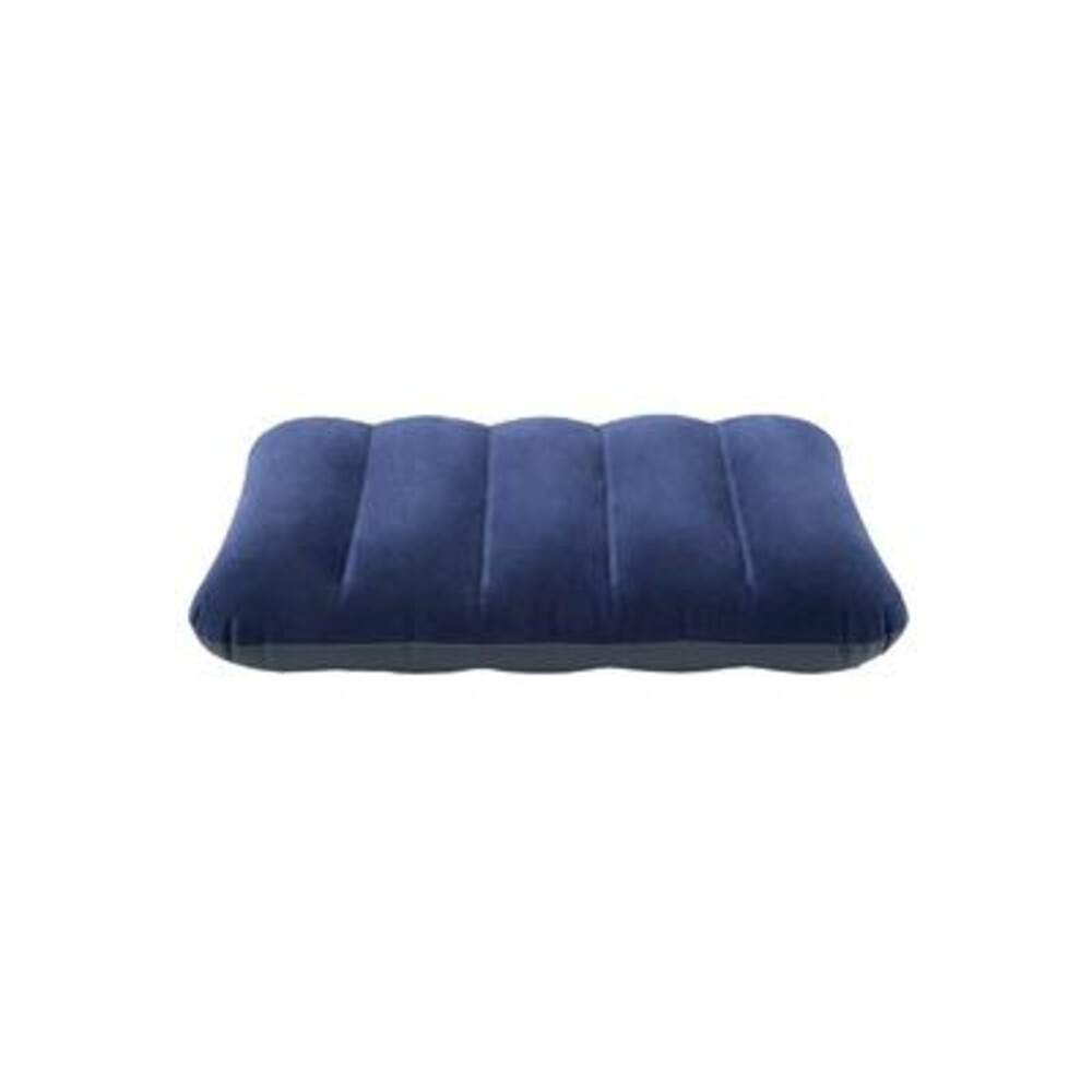 Intex opblaaskussen Downy Pillow blauw 43 x 28 x 9 cm