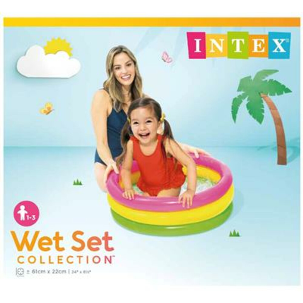 Intex Sunset Baby Zwembad 61x22 cm | Plein.nl