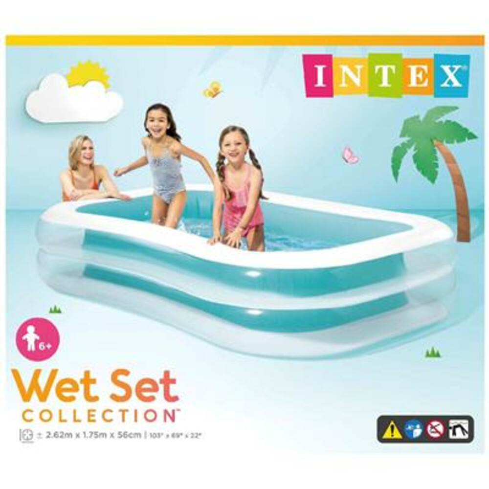 Intex Familie Zwembad 262x175x56 cm | Plein.nl