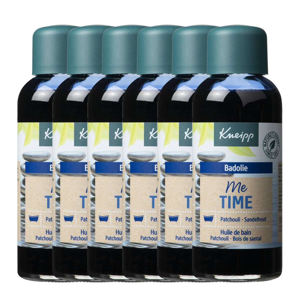 6x Kneipp Badolie Me Time 100 ml