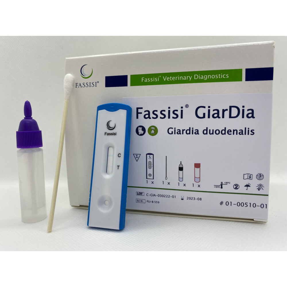 Fassisi Sneltest Giardia 5 stuks