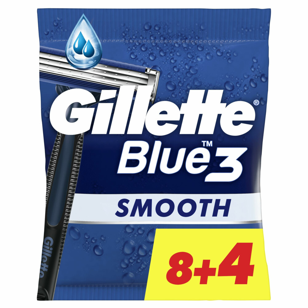 Gillette Wegwerpmesjes Blue III 12 stuks